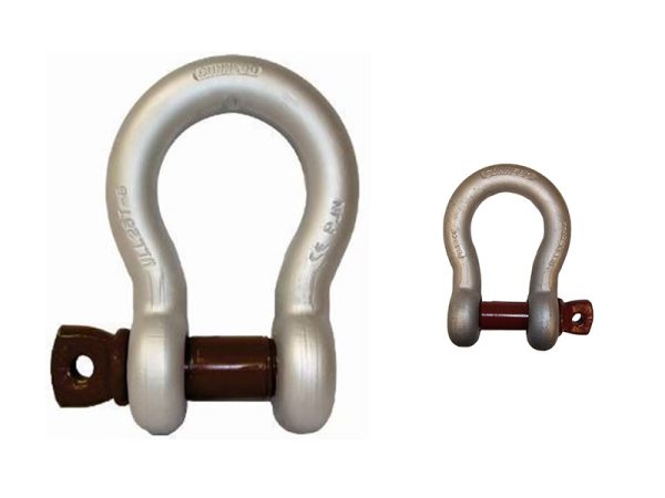Gunnebo Bow Shackle With Screw Pin 854