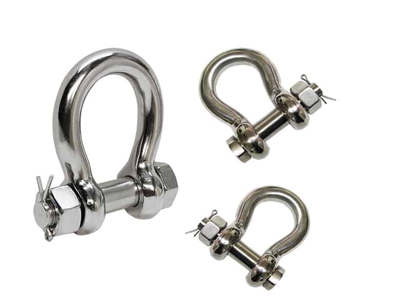 Stainless Steel Shackle Bolt Type